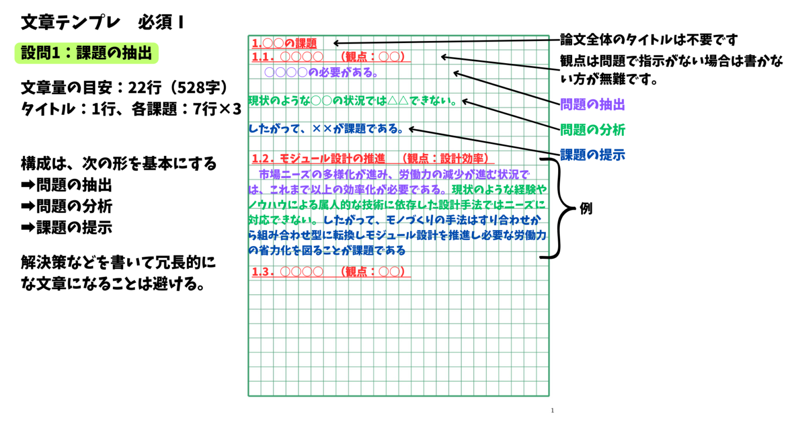 技術士2次試験|骨子表とテンプレ利用で合格論文を作る<必須編> - 技術士ギルド