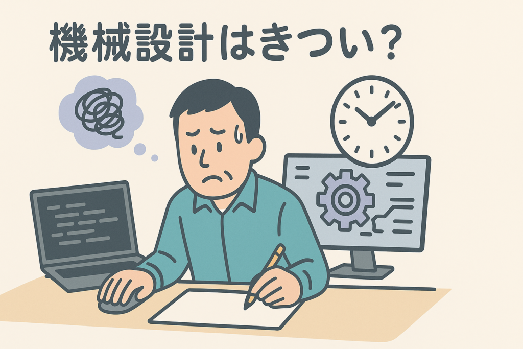 機械設計はきつい