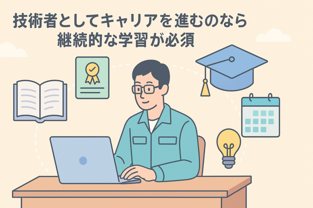 技術者としてキャリアを進むのなら継続的な学習が必須