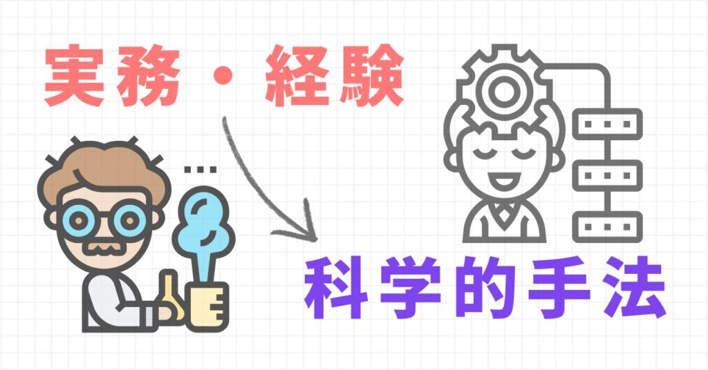 実務経験を手法へ